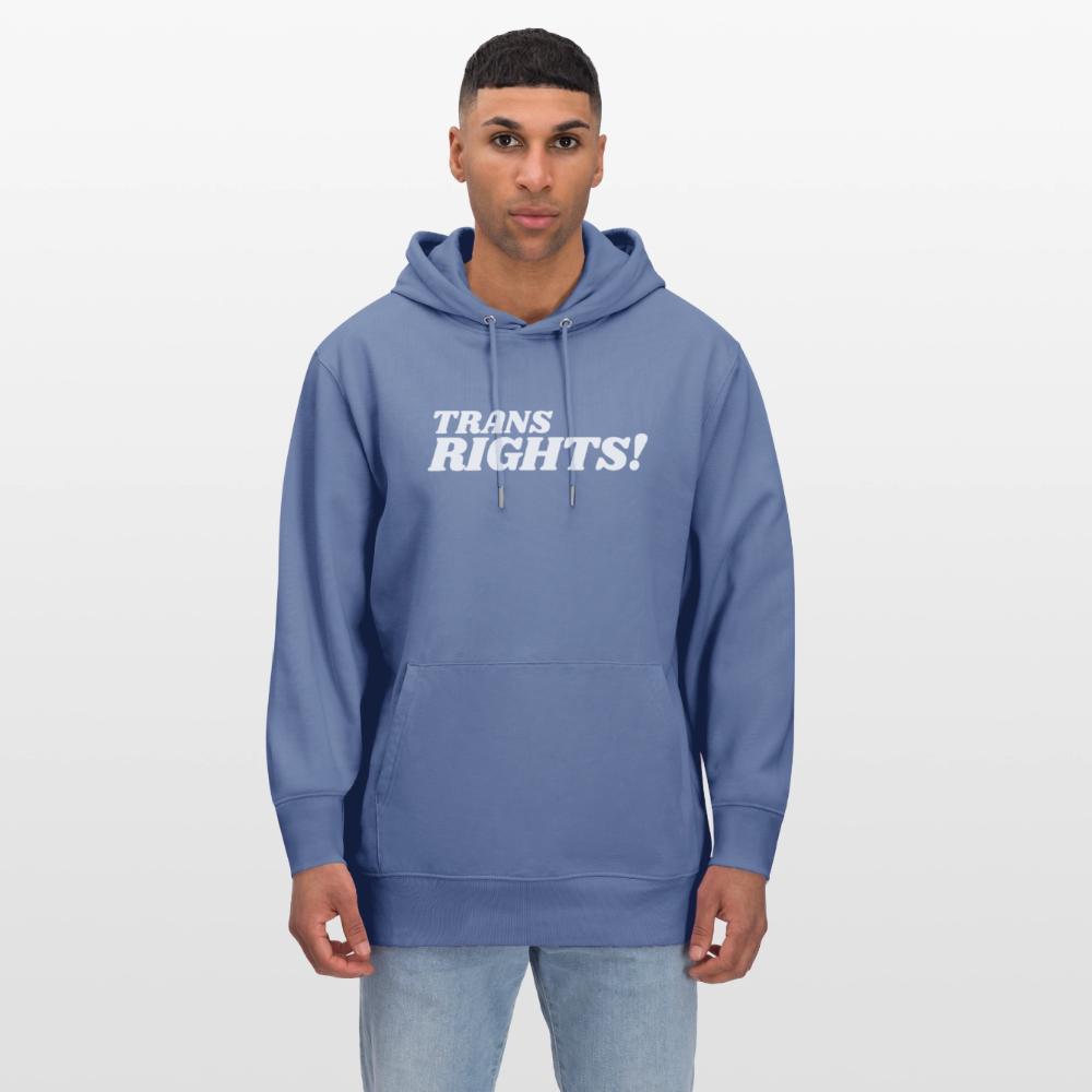 Trans Rights! | Pride Bio-Hoodie Unisex - Blau