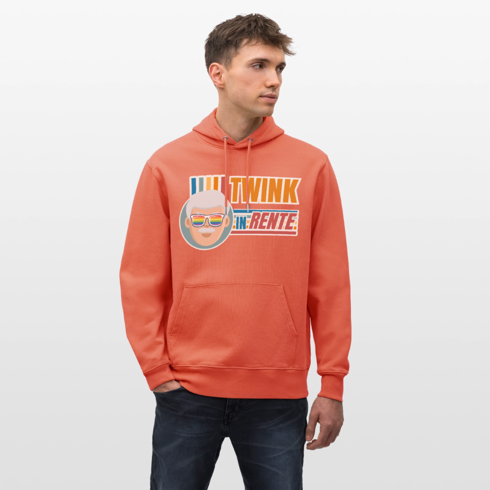 Twink in Rente! | Pride Bio-Hoodie Unisex - Hellrot