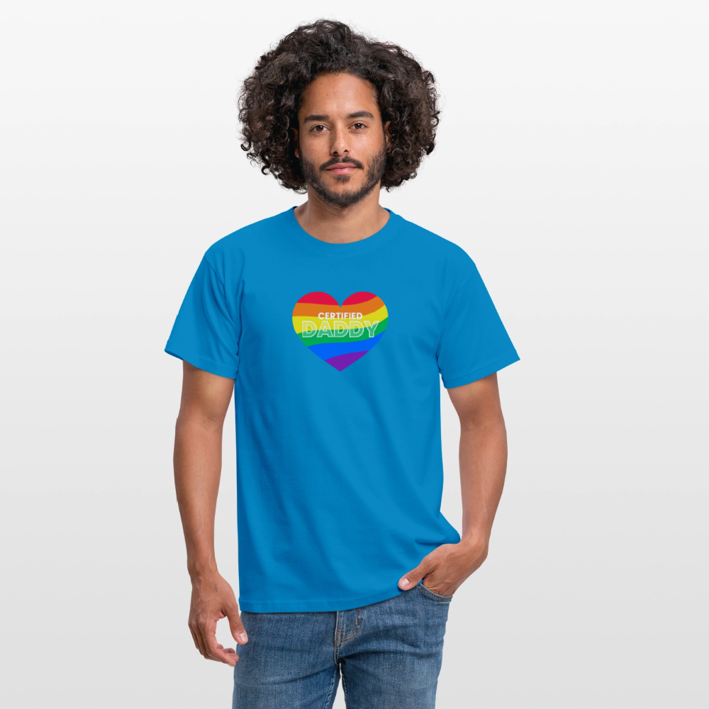 CERTIFIED DADDY | Kink Fetish Pride T-Shirt - Royalblau