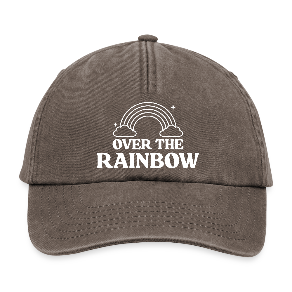 Over the Rainbow | Pride Vintage Cap - Vintage Braun