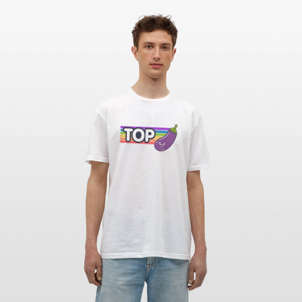 Top Gay | Pride T-Shirt - Weiß