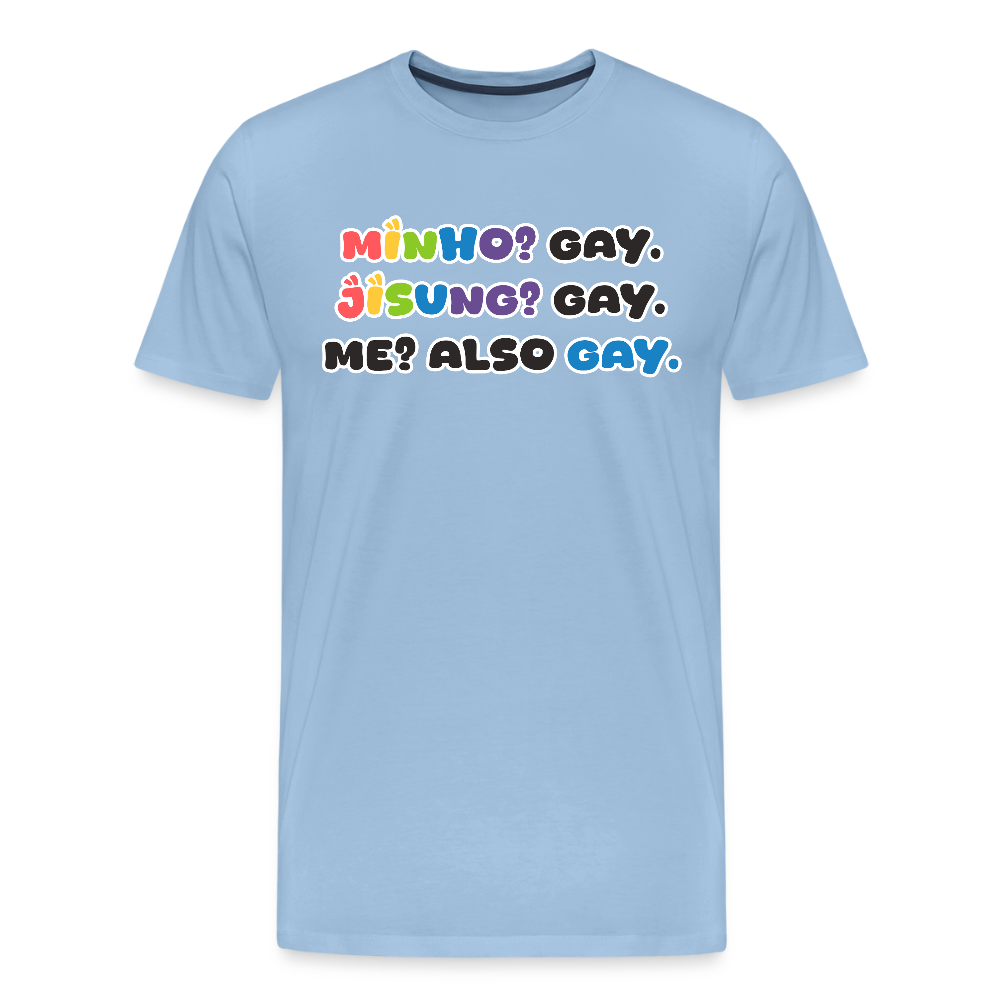Minsung - Minho & Jisung - Pride T-Shirt - Sky