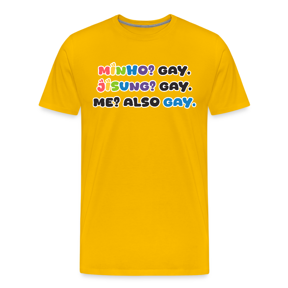 Minsung - Minho & Jisung - Pride T-Shirt - Sonnengelb