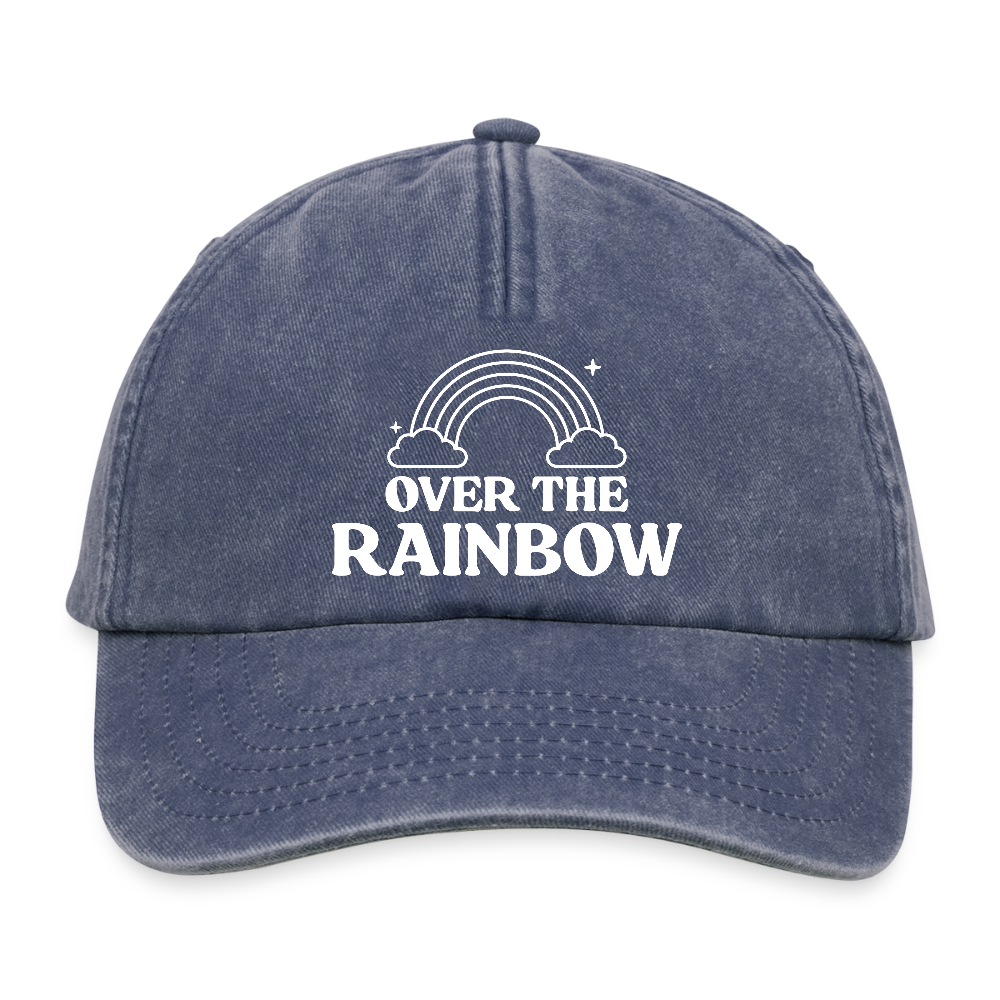 Over the Rainbow | Pride Vintage Cap - Vintage Denim
