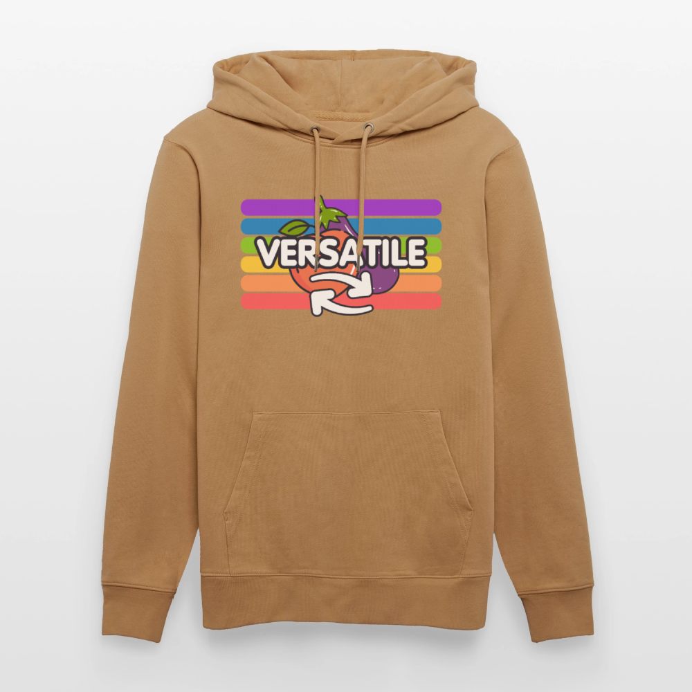 Versatile Gay | Pride Bio-Hoodie Unisex - Karamell
