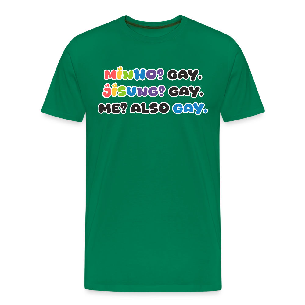 Minsung - Minho & Jisung - Pride T-Shirt - Kelly Green