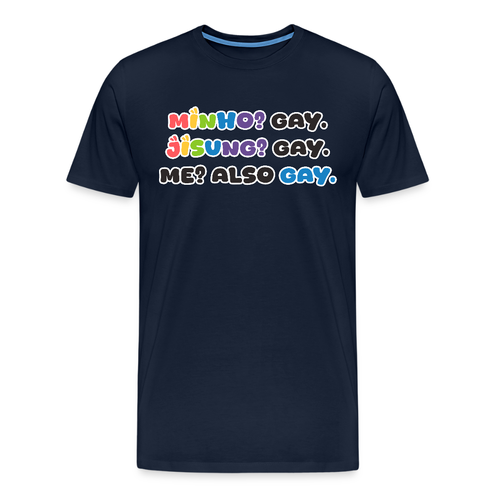 Minsung - Minho & Jisung - Pride T-Shirt - Navy