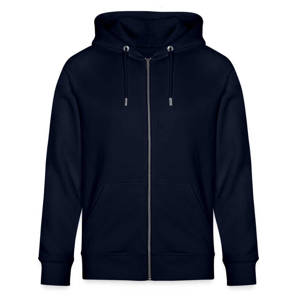 Queer & Proud | Pride Bio-Kapuzenjacke Unisex - Navy