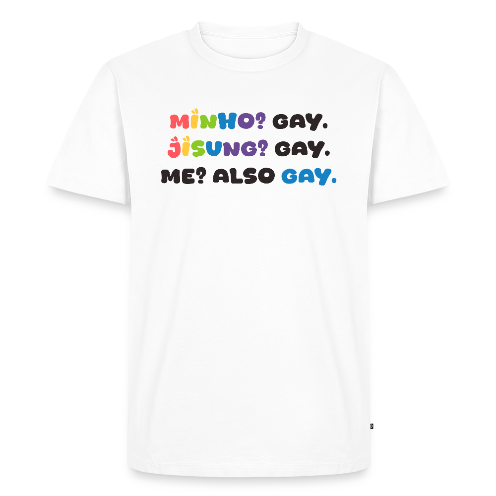 Minsung - Minho & Jisung - Pride T-Shirt - Weiß