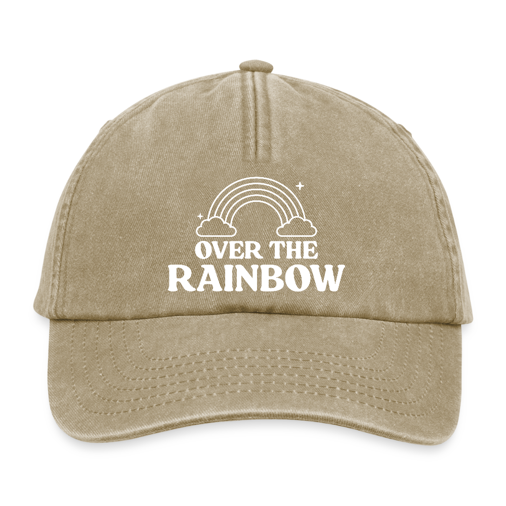 Over the Rainbow | Pride Vintage Cap - Vintage Beige