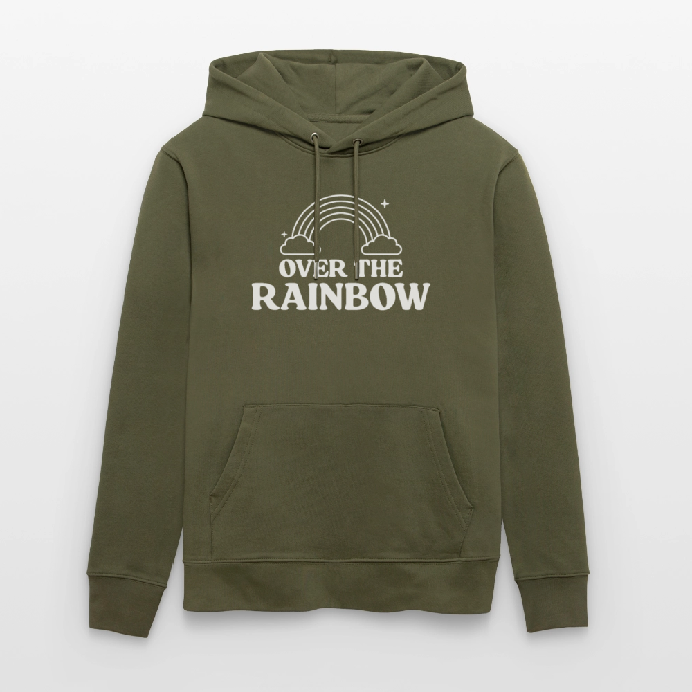 Over the Rainbow | Pride Bio-Hoodie Unisex - Khaki Grün