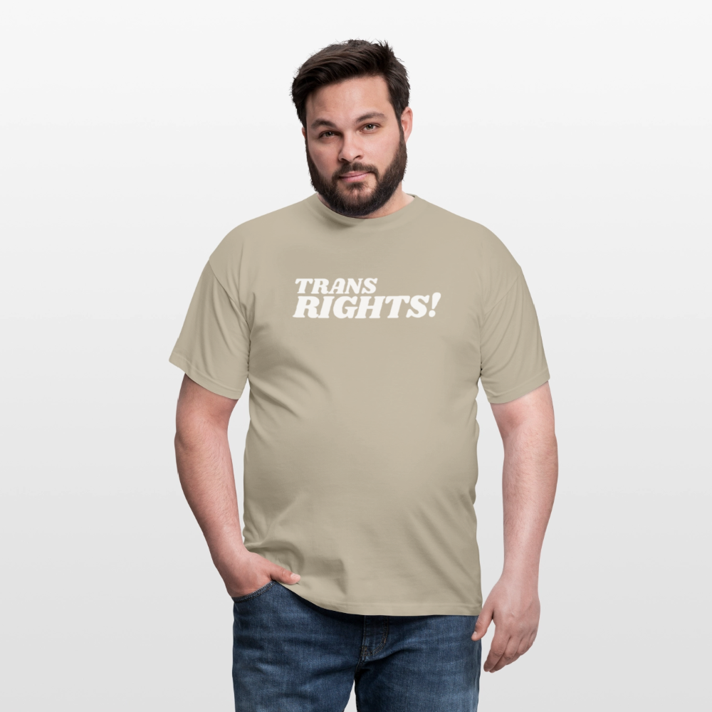 Trans Right! | Pride T-Shirt - Sandbeige