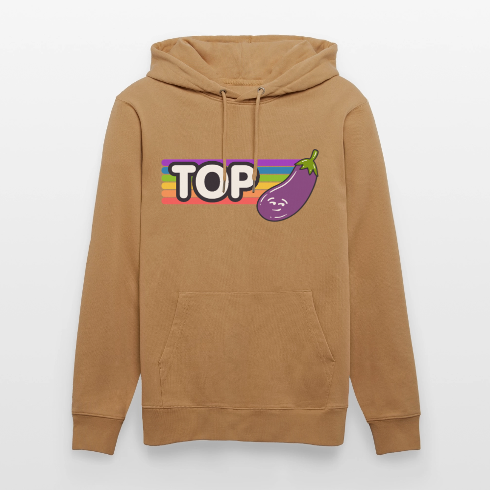 Top Gay | Pride Bio-Hoodie Unisex - Karamell 
