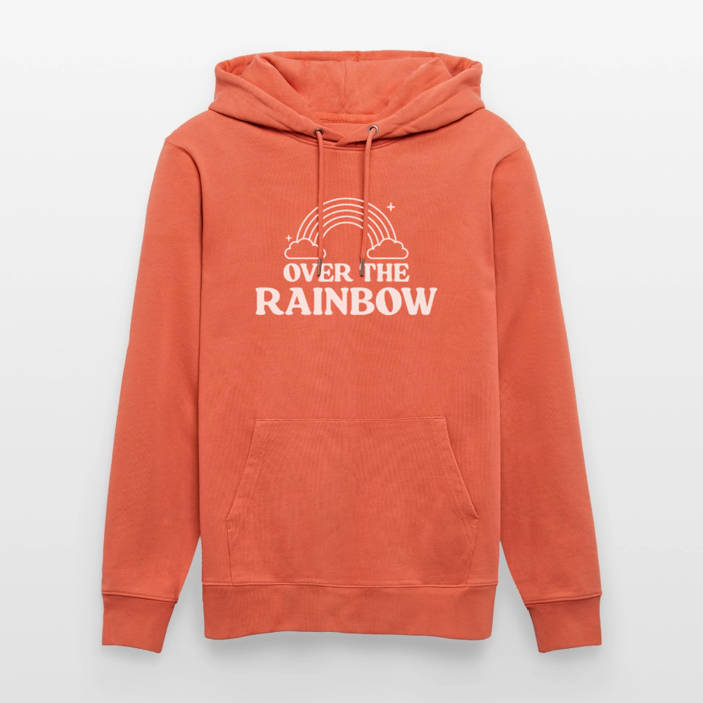 Over the Rainbow | Pride Bio-Hoodie Unisex - Hellrot