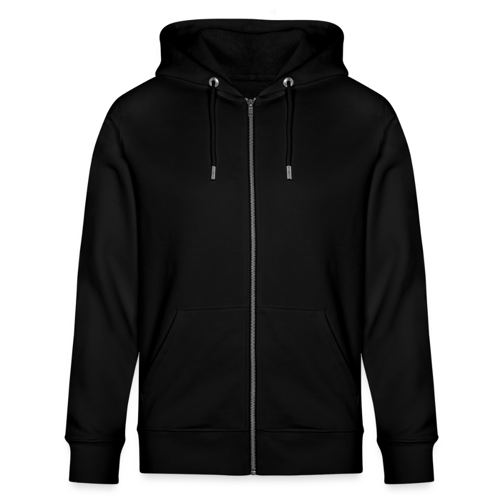 Gay & Proud | Pride Bio-Kapuzenjacke Unisex - Schwarz