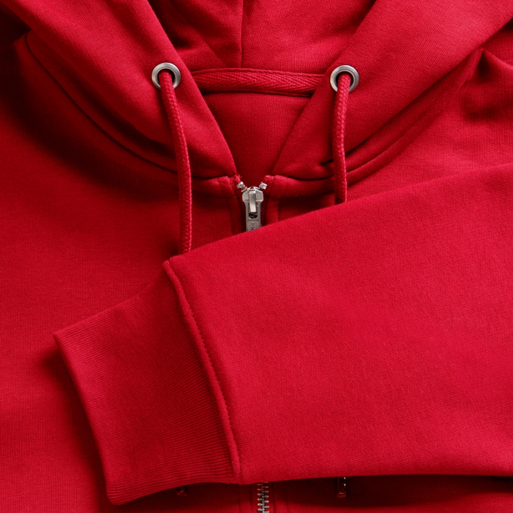 Lesbian & Proud | Pride Bio-Kapuzenjacke Unisex - Rot