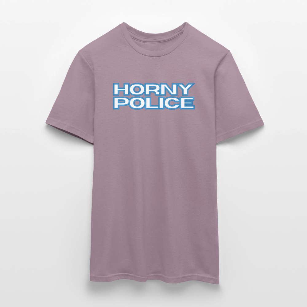 HORNY POLICE | Kink Fetish Pride T-Shirt - Lilagrau 