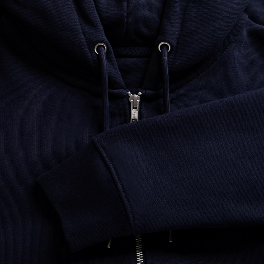 Queer & Proud | Pride Bio-Kapuzenjacke Unisex - Navy