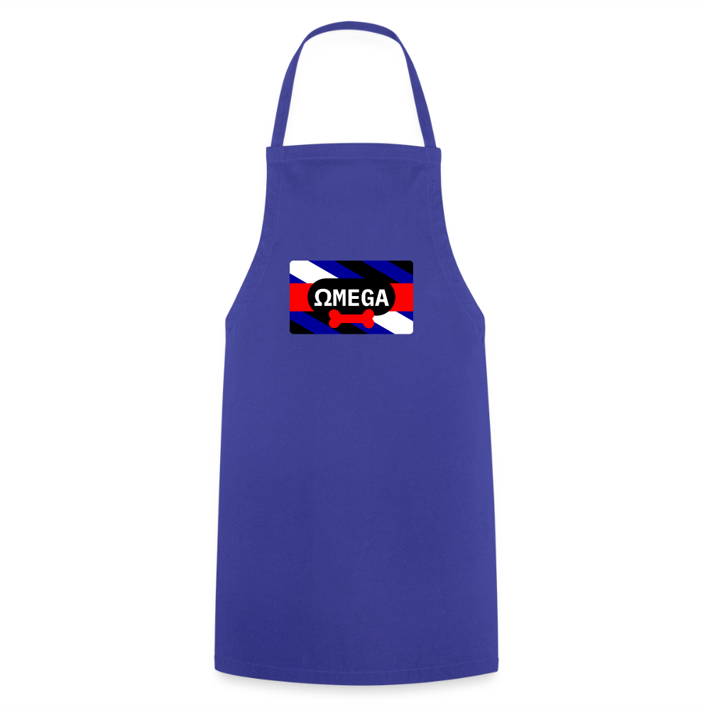 OMEGA Puppy Flag Schürze | Puppy Kink Pride | Kochschürze - Royalblau
