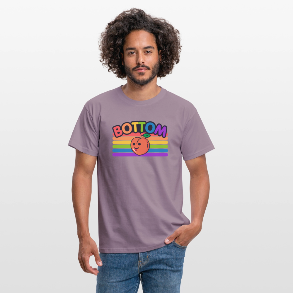 Gay Bottom | Pride T-Shirt - Lilagrau 