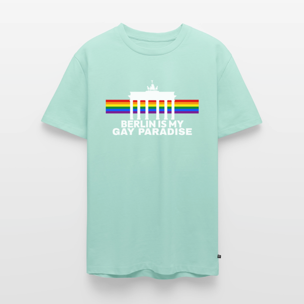 BERLIN IS MY GAY PARADISE Premium Pride T-Shirt - Mint 