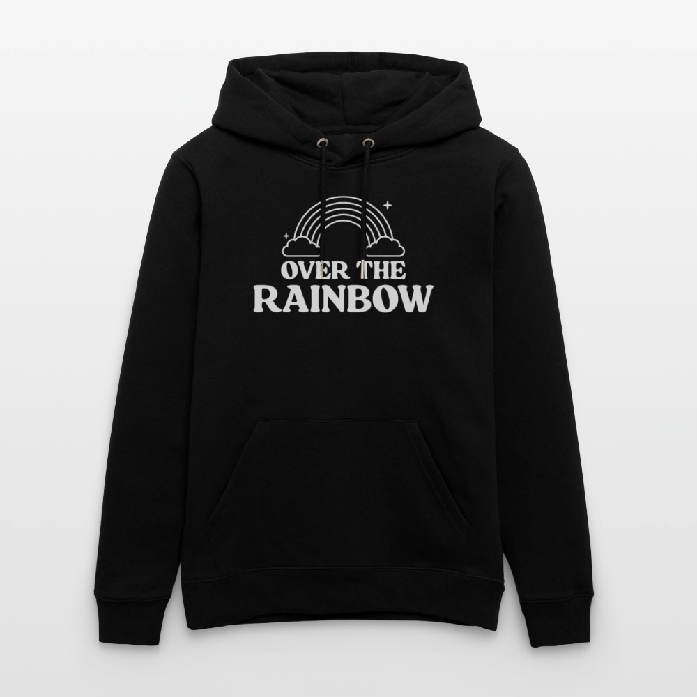 Over the Rainbow | Pride Bio-Hoodie Unisex - Schwarz