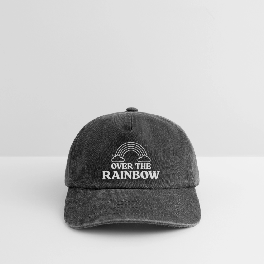 Over the Rainbow | Pride Vintage Cap - Vintage Schwarz