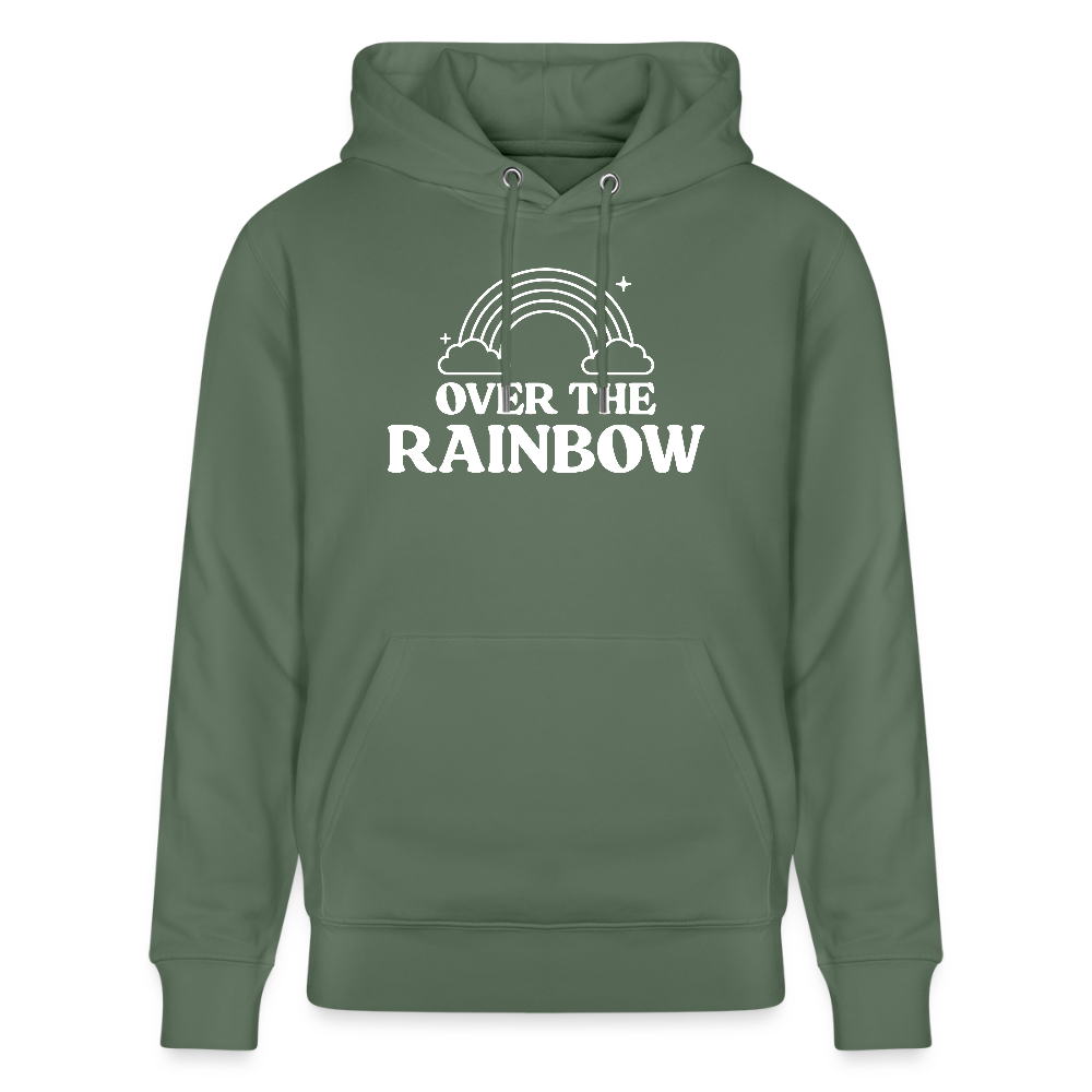 Over the Rainbow | Pride Bio-Hoodie Unisex - Tanngrün