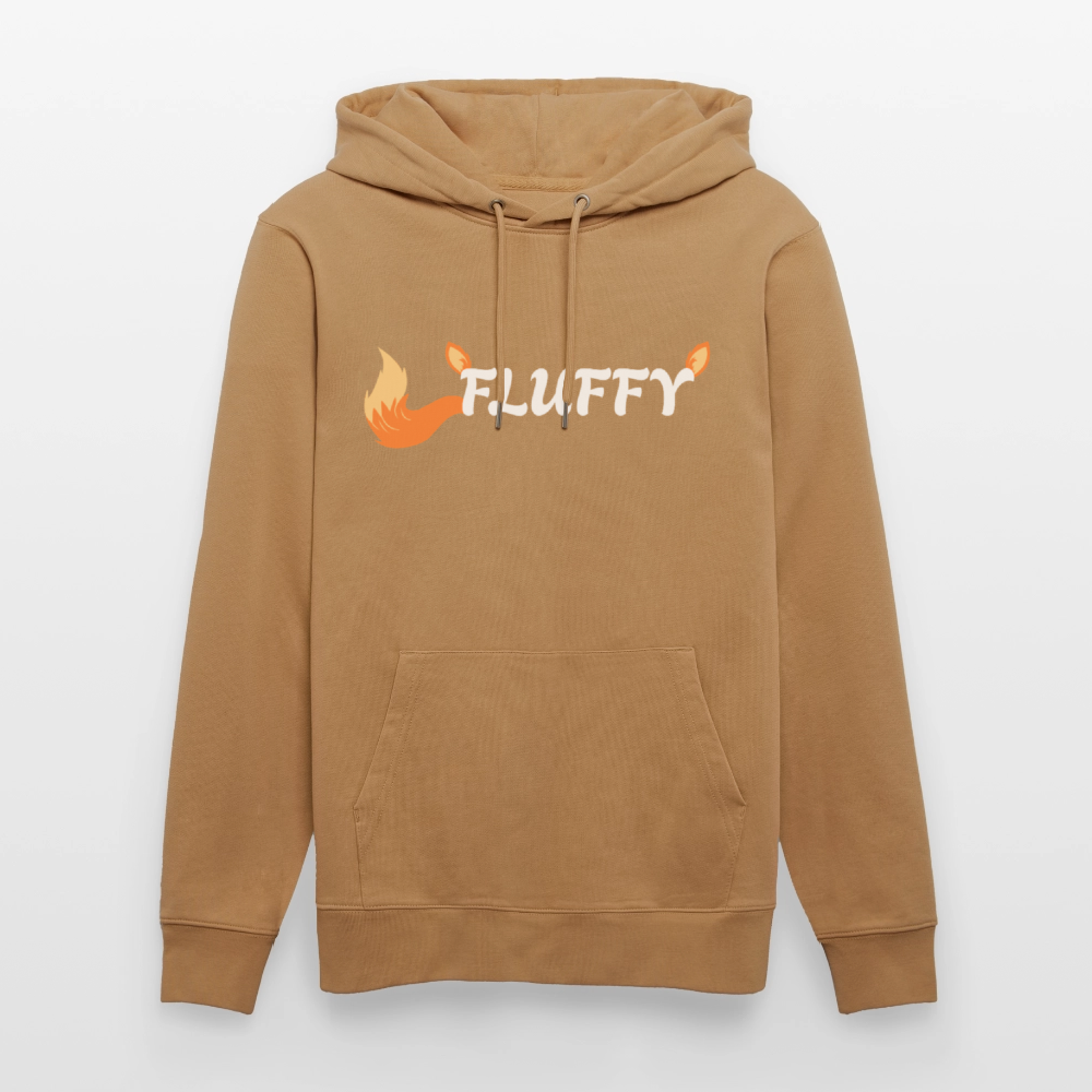 FLUFFY | Furry Pride Bio-Hoodie Unisex - Karamell 