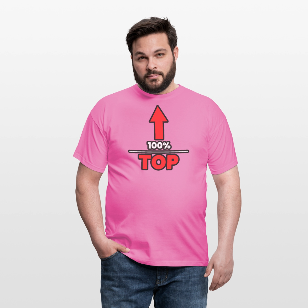 100% TOP [PFEIL] | Kink Fetish Pride T-Shirt - Pink