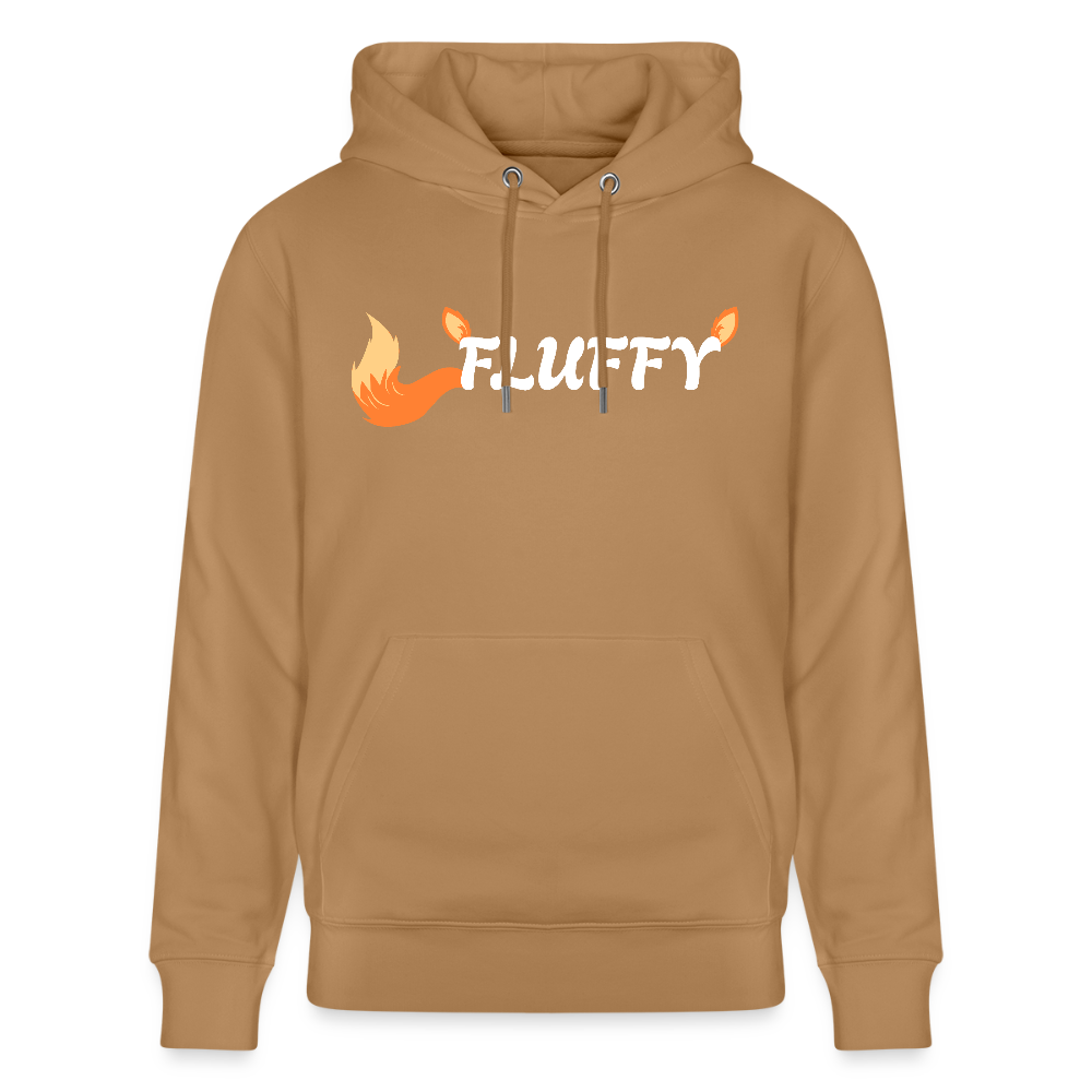 FLUFFY | Furry Pride Bio-Hoodie Unisex - Karamell 