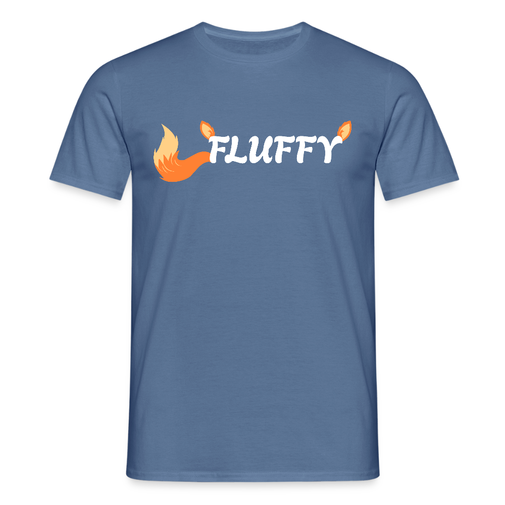 FLUFFY | Furry Pride T-Shirt - Taubenblau 