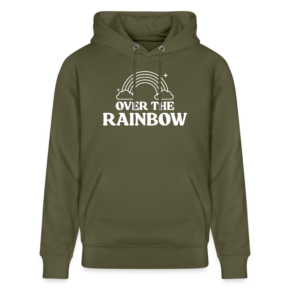 Over the Rainbow | Pride Bio-Hoodie Unisex - Khaki Grün