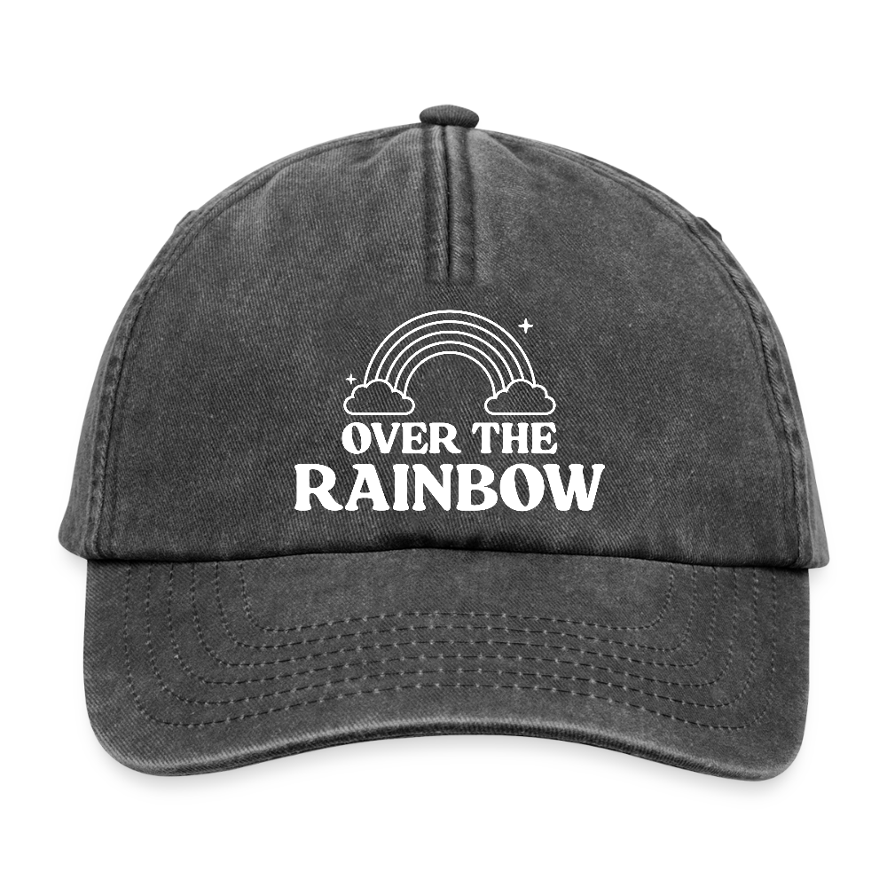 Over the Rainbow | Pride Vintage Cap - Vintage Schwarz