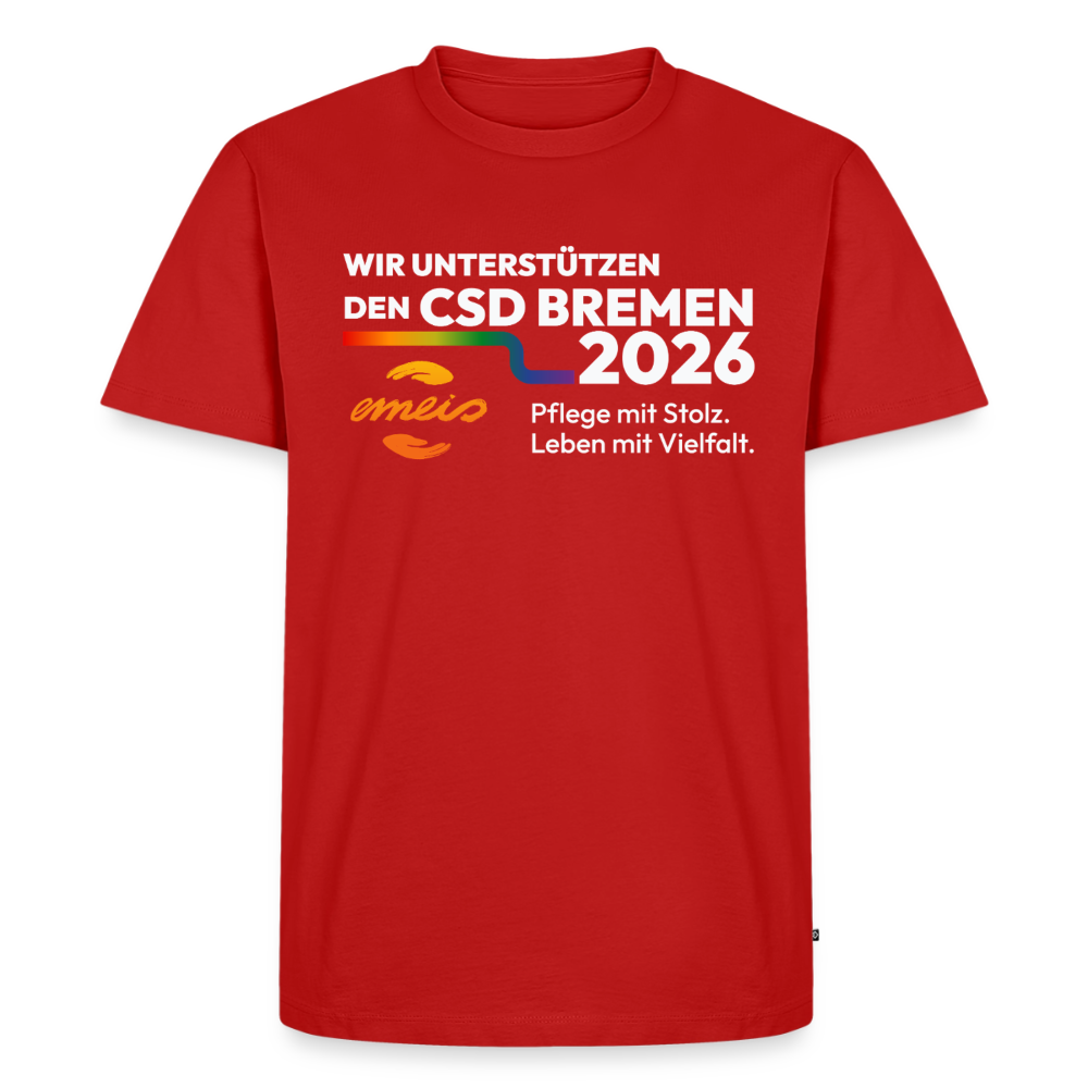 CSD Bremen 2026 Supporter EMAIS Design - Rot