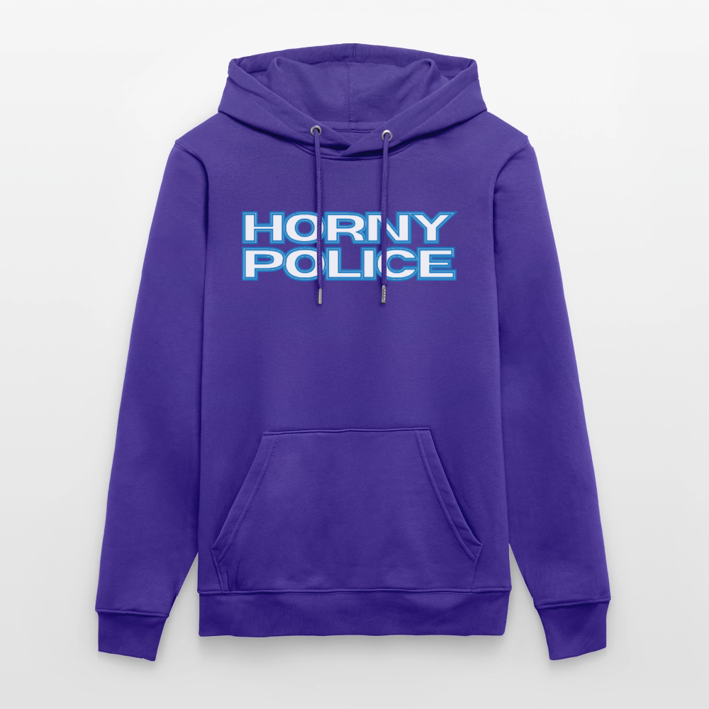 HORNY POLICE | Kink Fetish Pride Bio-Hoodie Unisex - Purple Love 