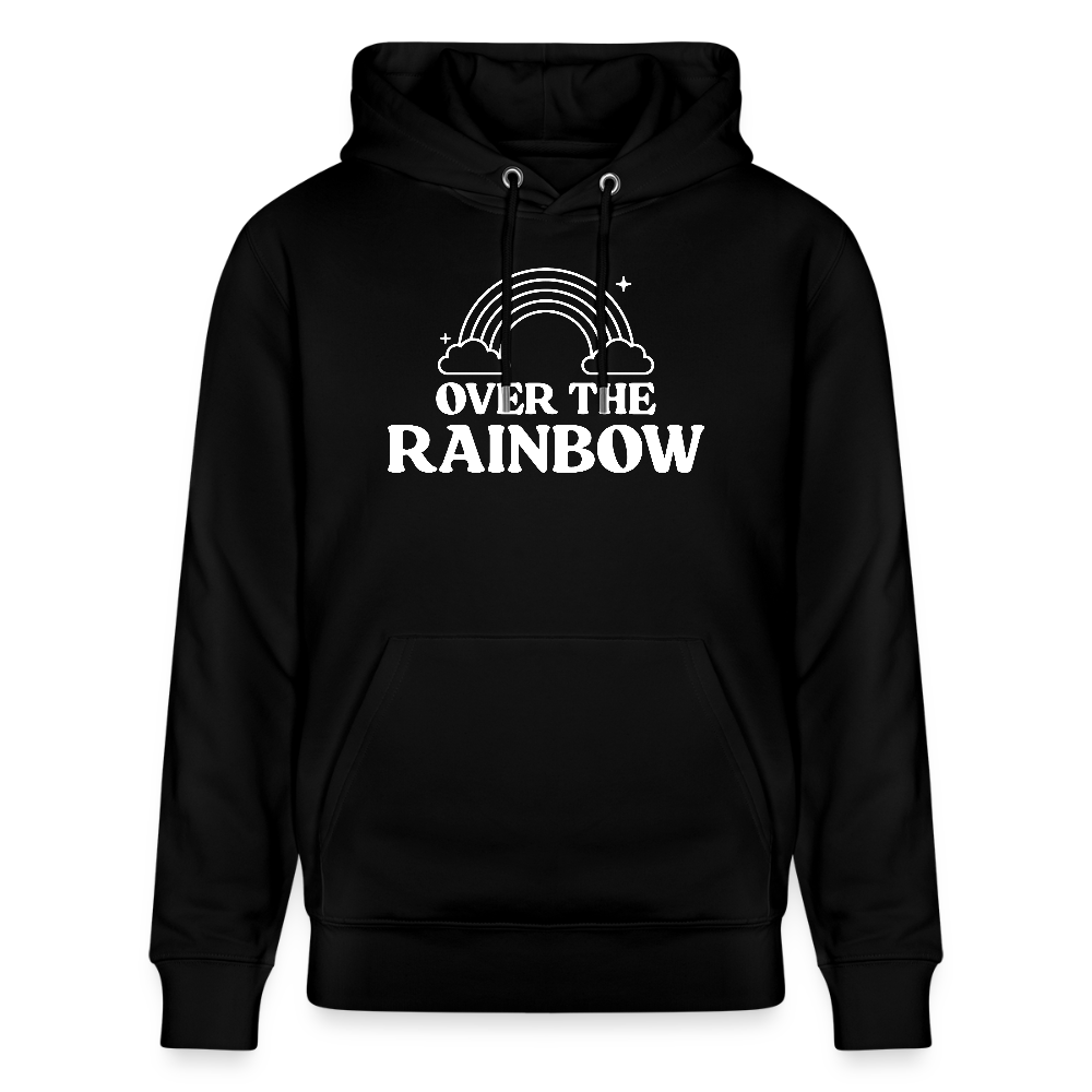 Over the Rainbow | Pride Bio-Hoodie Unisex - Schwarz