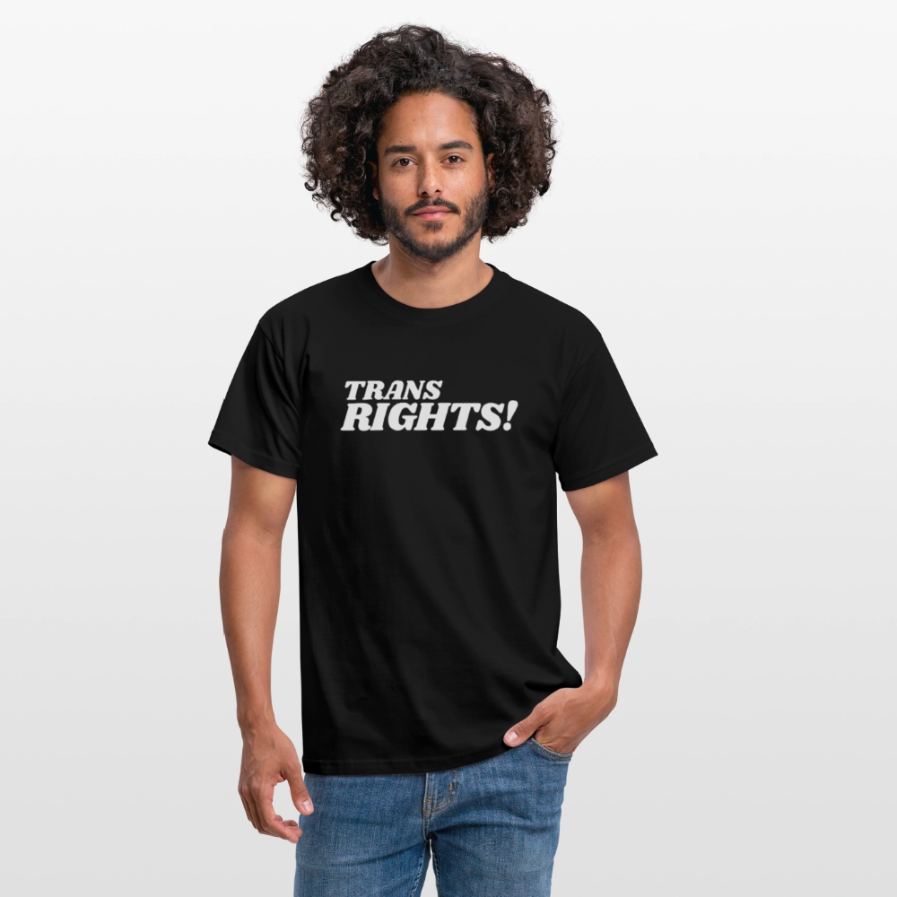 Trans Right! | Pride T-Shirt - Schwarz