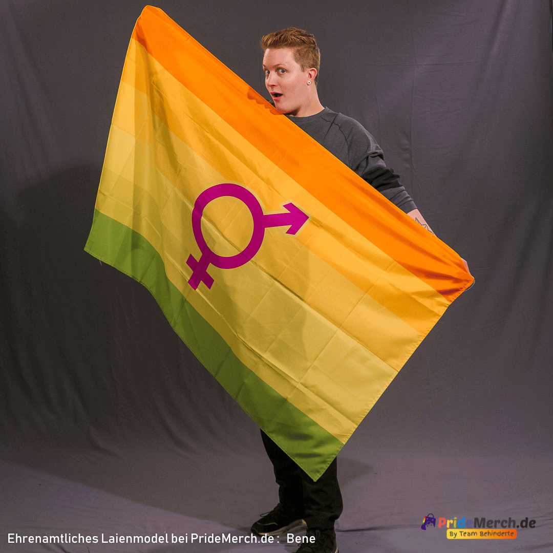 Hermaphrodit Pride Flag - pridemerch.mom - Team Behinderte im Queer Cities e.V.