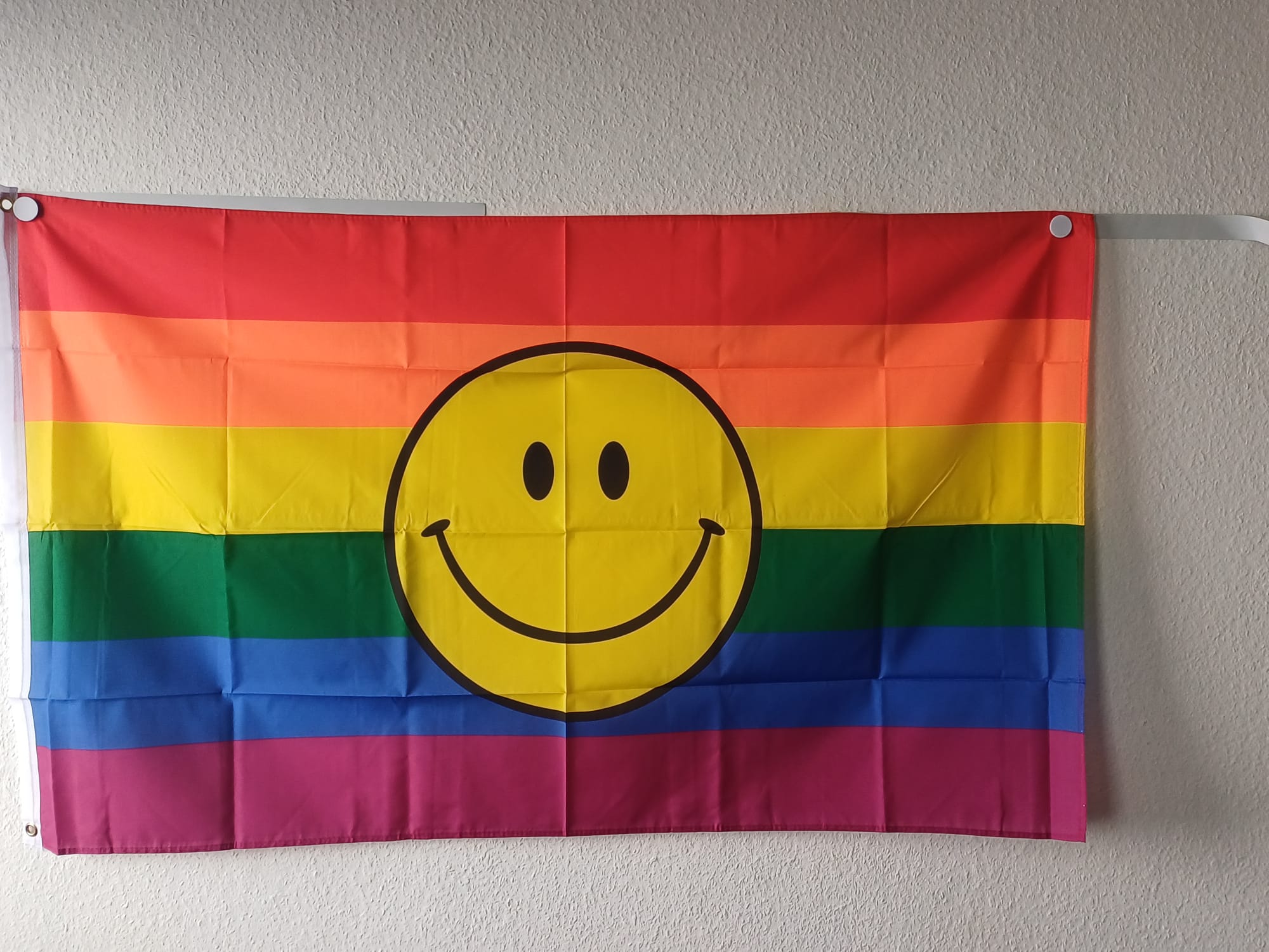 SMILE Pride Flag - pridemerch.mom - Team Behinderte im Queer Cities e.V.
