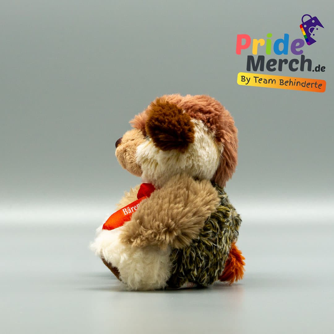 AIDS Teddy Bär - pridemerch.mom - Team Behinderte im Queer Cities e.V.
