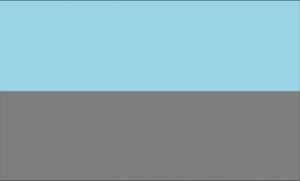 Autosexuell Pride Flagge