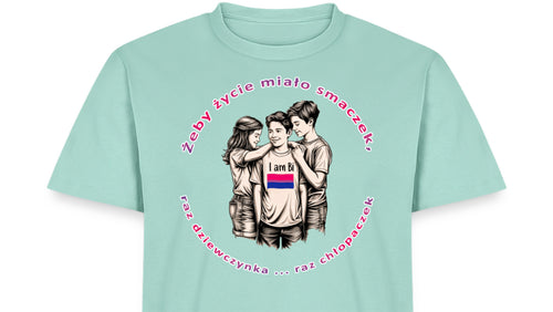 Żeby życie miało smaczek – Bisexual Pride Illustration