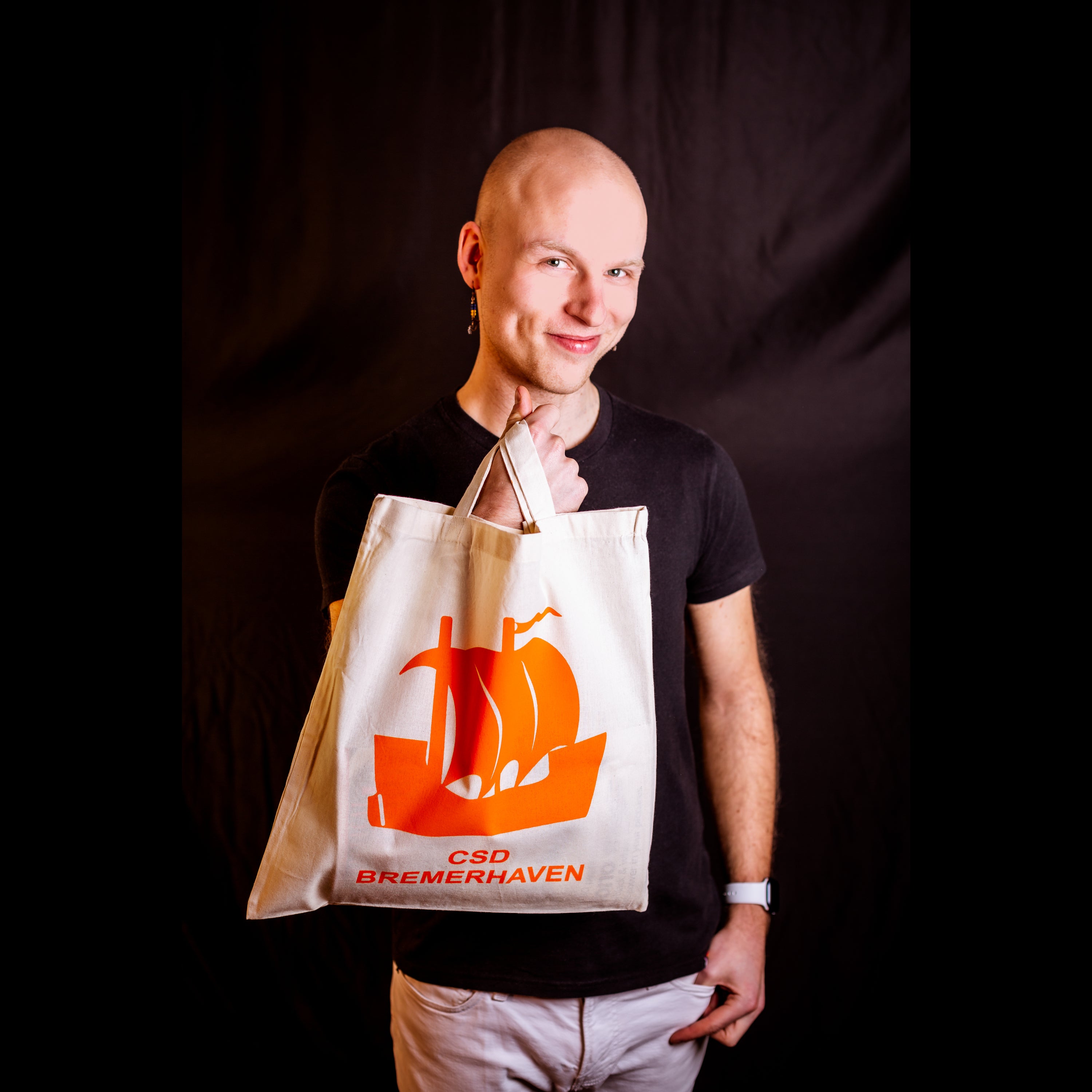 Stofftasche CSD Bremerhaven - pridemerch.mom - Team Behinderte im Queer Cities e.V.