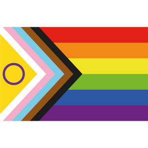 Intersex-Inclusive Progress Pride Flagge