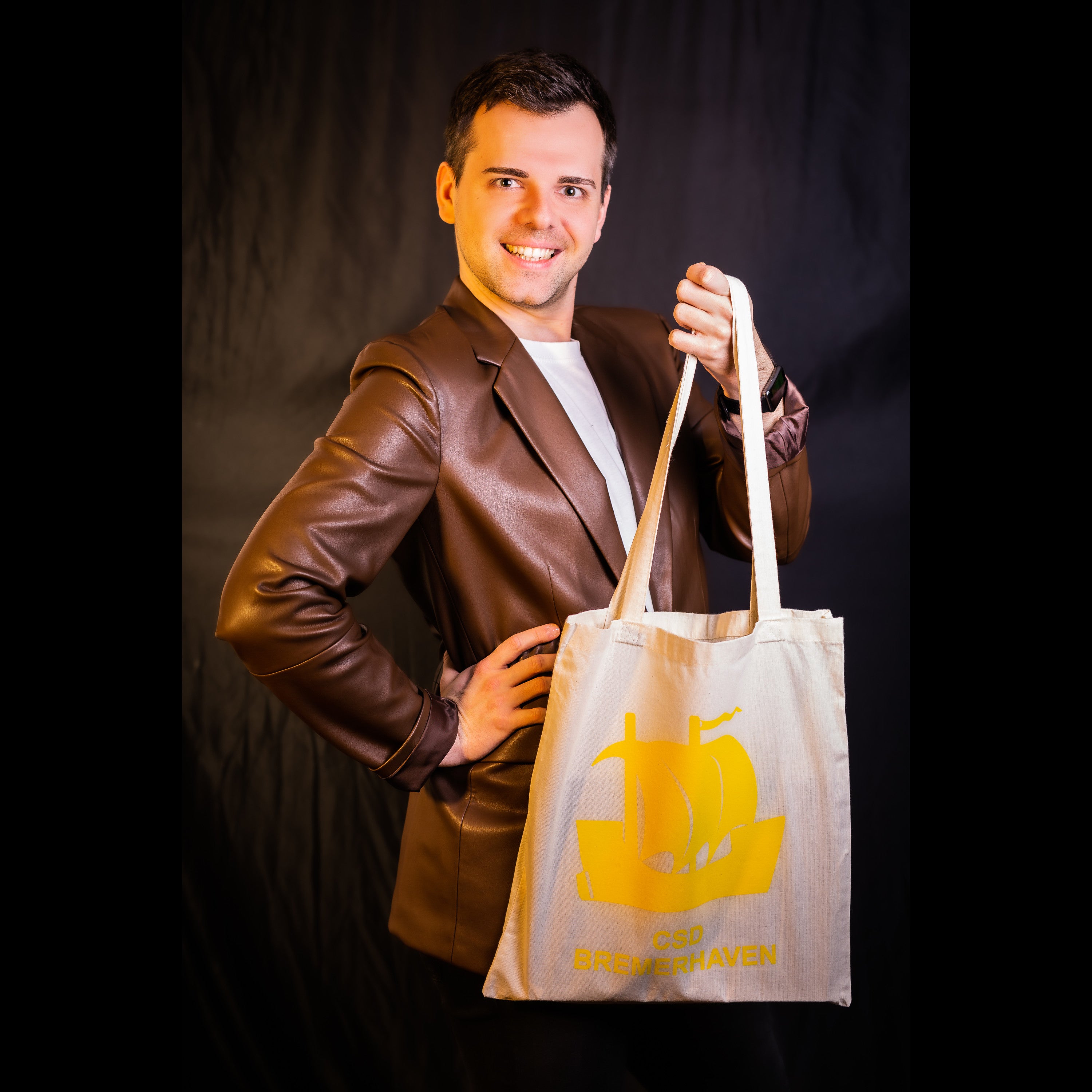 Stofftasche CSD Bremerhaven - pridemerch.mom - Team Behinderte im Queer Cities e.V.