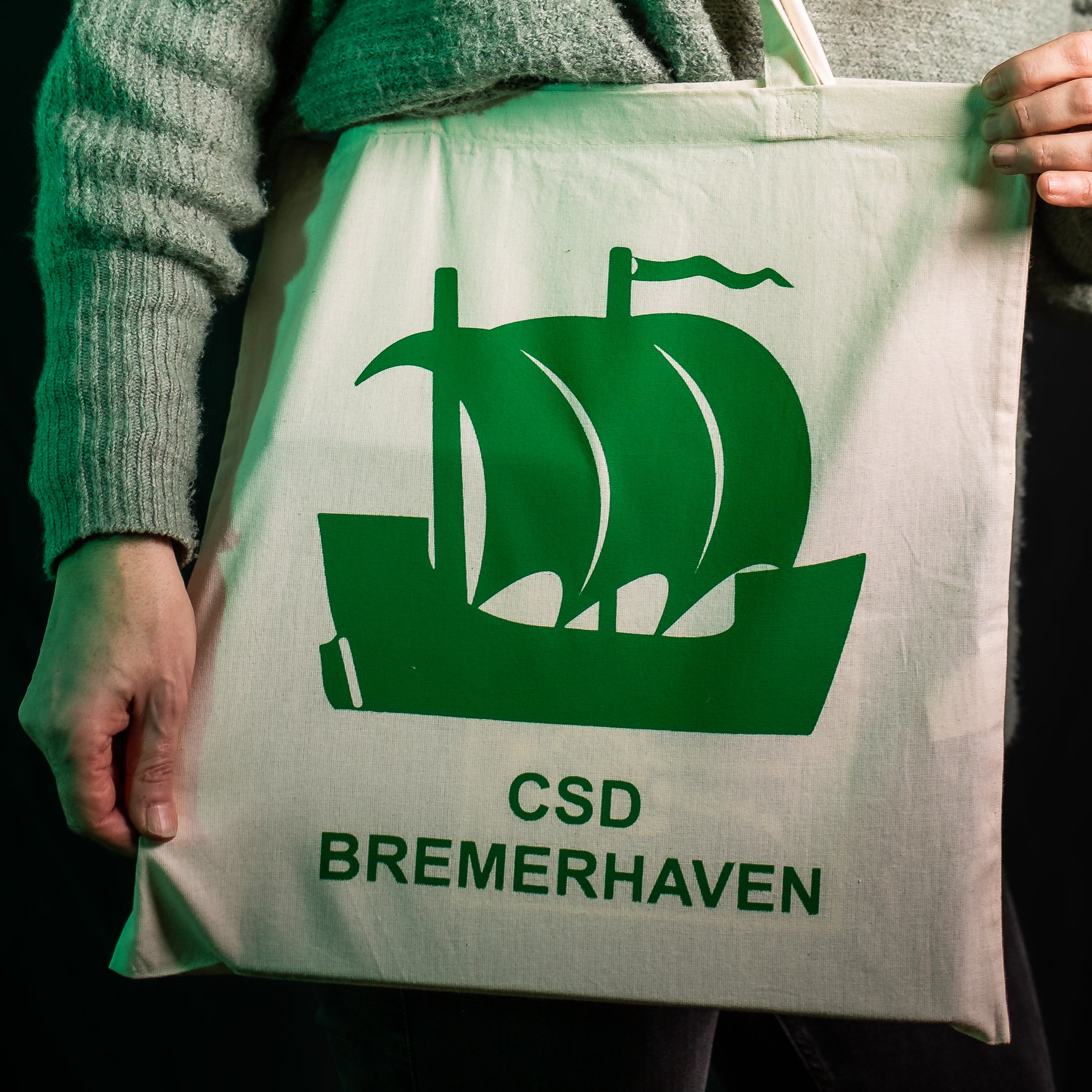 Stofftasche CSD Bremerhaven - pridemerch.mom - Team Behinderte im Queer Cities e.V.