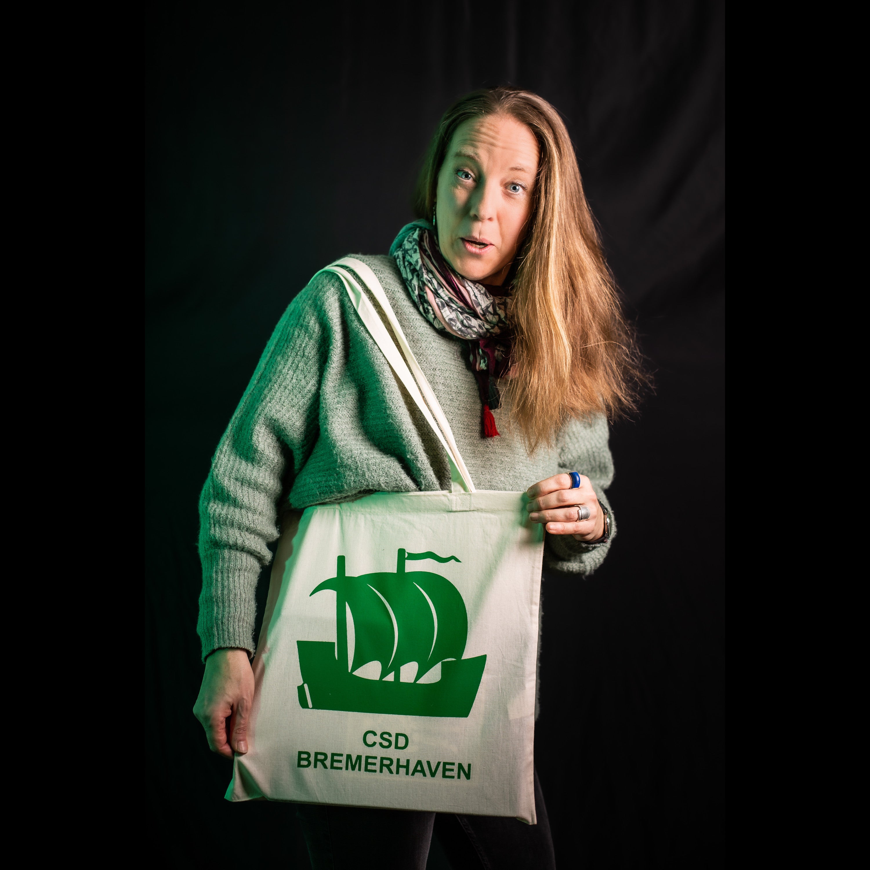 Stofftasche CSD Bremerhaven - pridemerch.mom - Team Behinderte im Queer Cities e.V.